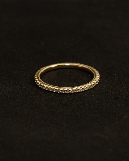925 Silver European And American Simple Ring