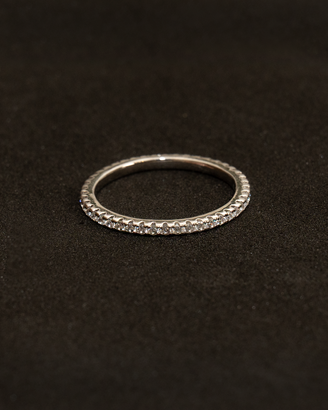 925 Silver European And American Simple Ring