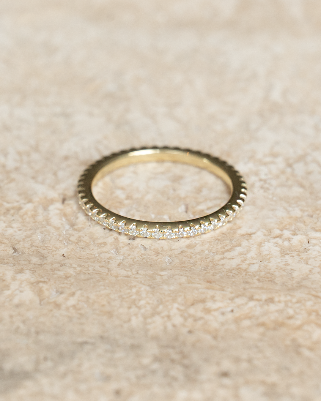 925 Silver European And American Simple Ring