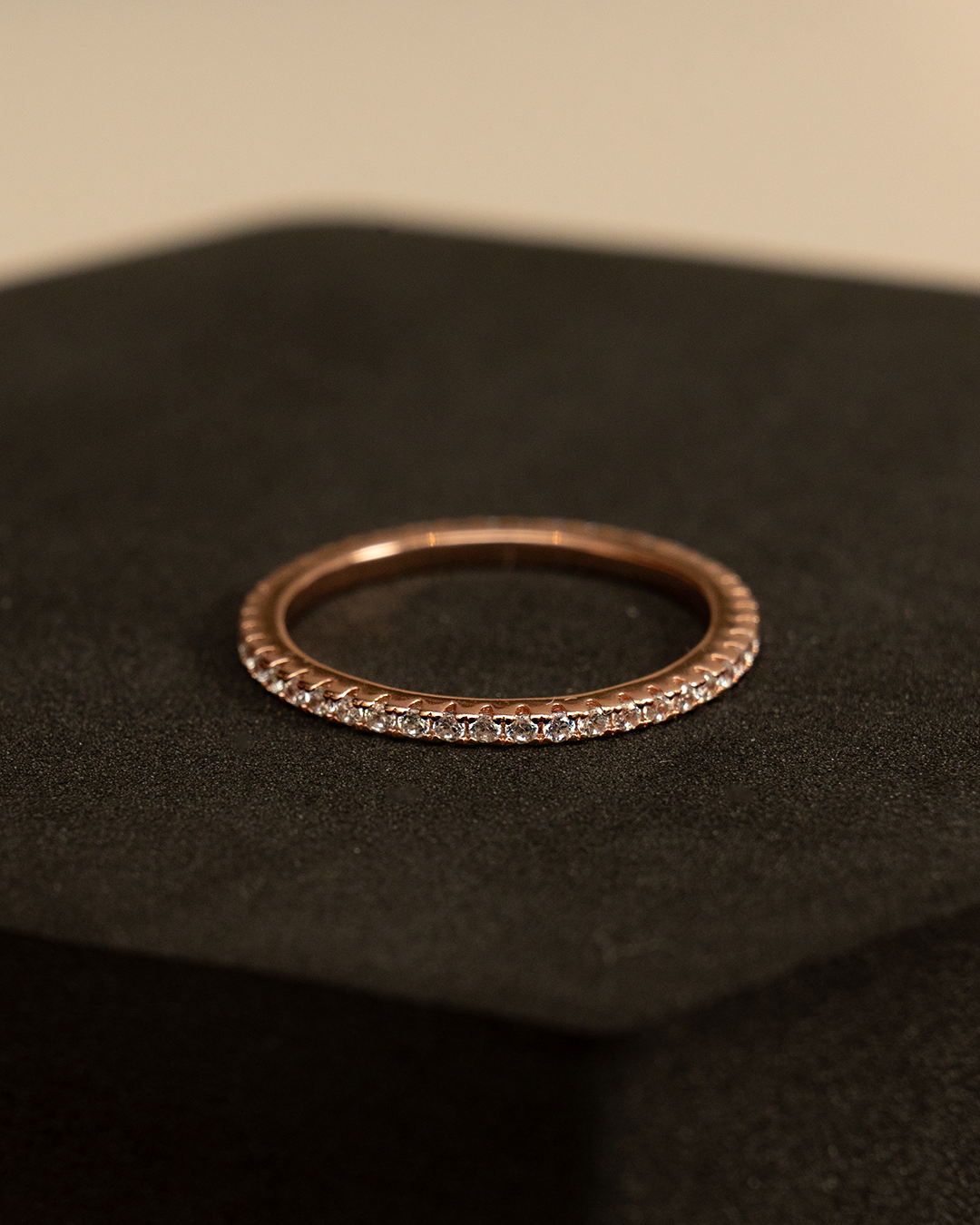 925 Silver European And American Simple Ring